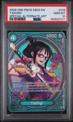 2026 Extra Booster Heroines Edition Tashigi [SP] #EB03-018 card