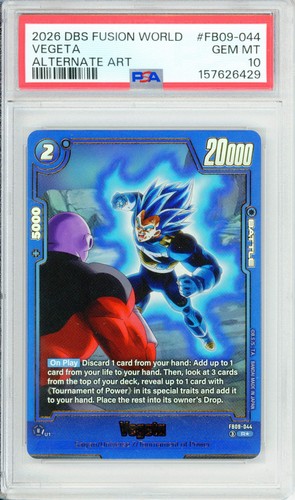 2026 Fusion World Dual Evolution Vegeta [Alternate Art] #FB09-044 card