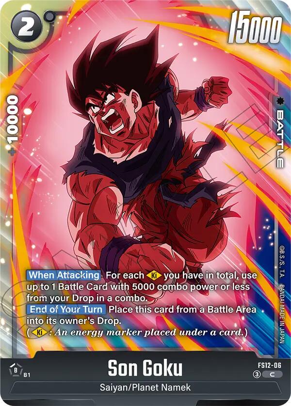 2026 Fusion World Starter Deck: Beat of Ki Son Goku #FS12-06 card