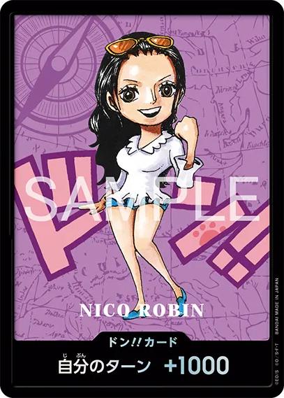 2026 Japanese Promo DON!! Card [Nico Robin Kumamoto] card