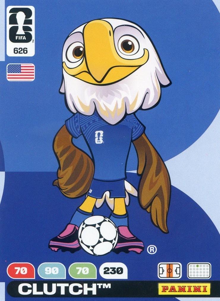 2026 Panini Adrenalyn XL FIFA World Cup Clutch #626 card