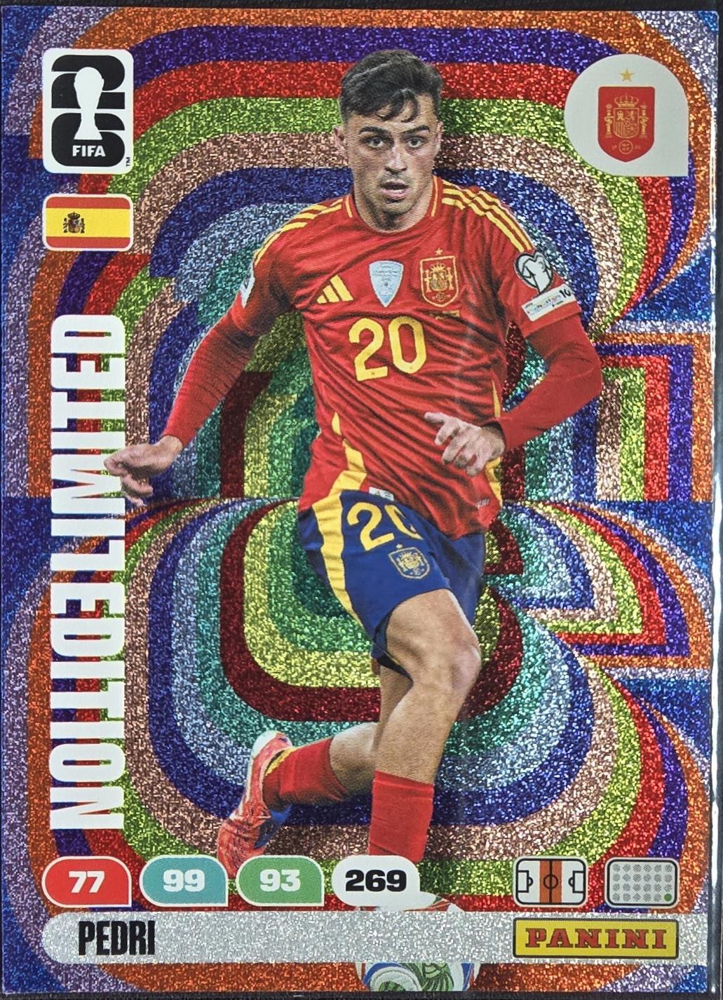 2026 Panini Adrenalyn XL FIFA World Cup Pedri #450 card