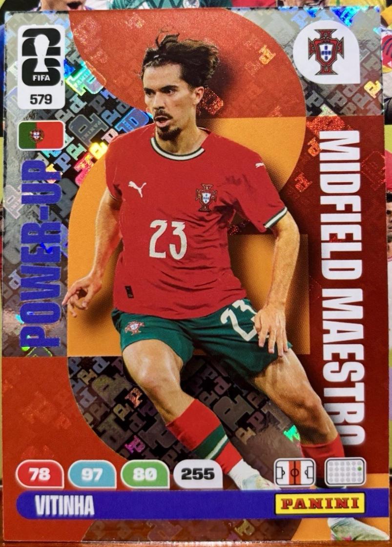 2026 Panini Adrenalyn XL FIFA World Cup Vitinha #579 card