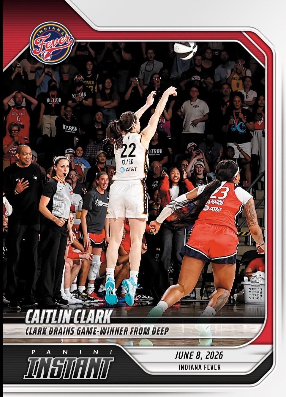 2026 Panini Instant WNBA Caitlin Clark #137 card