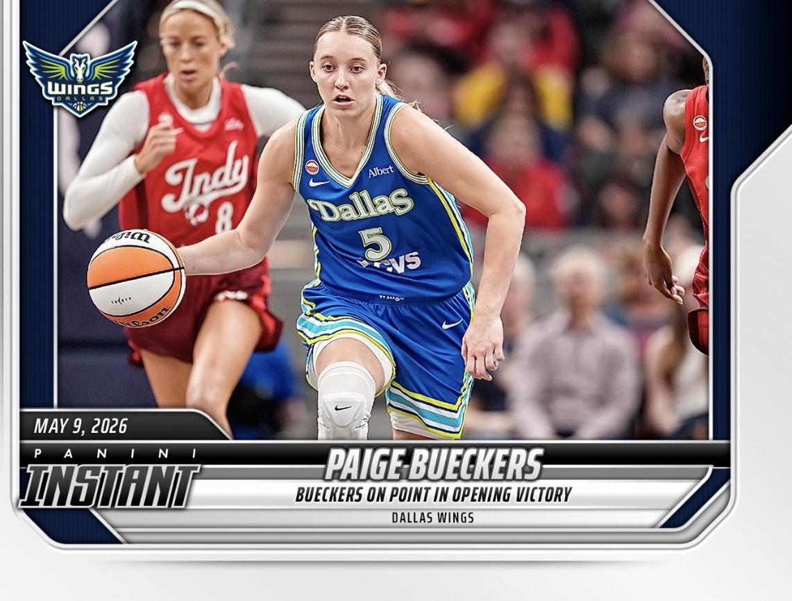 2026 Panini Instant WNBA Paige Bueckers #36 card
