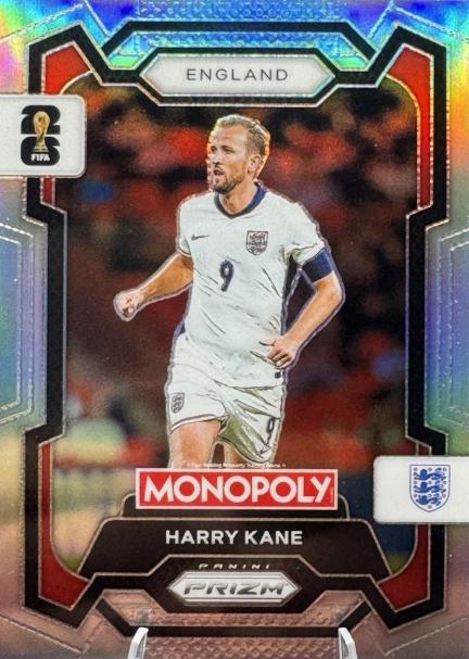 2026 Panini Prizm Monopoly FIFA World Cup Harry Kane [Silver] #22 card