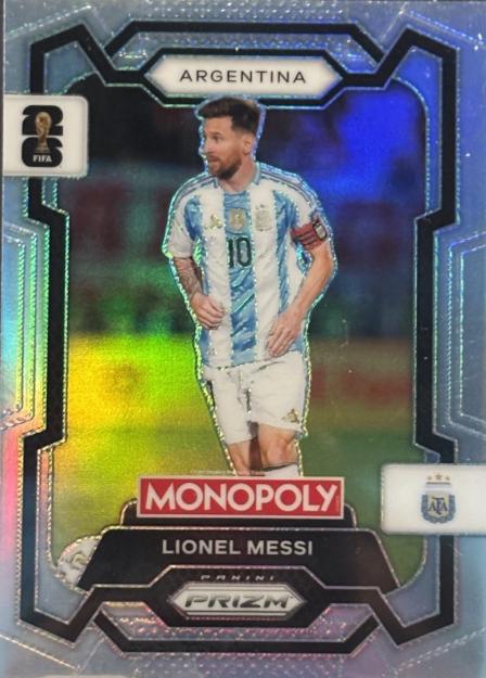2026 Panini Prizm Monopoly FIFA World Cup Lionel Messi [Silver] #1 card