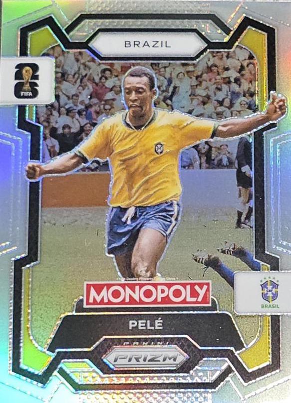 2026 Panini Prizm Monopoly FIFA World Cup Pele [Silver] #16 card