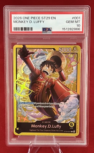2026 Starter Deck 29: Egghead Monkey.D.Luffy #ST29-001 card