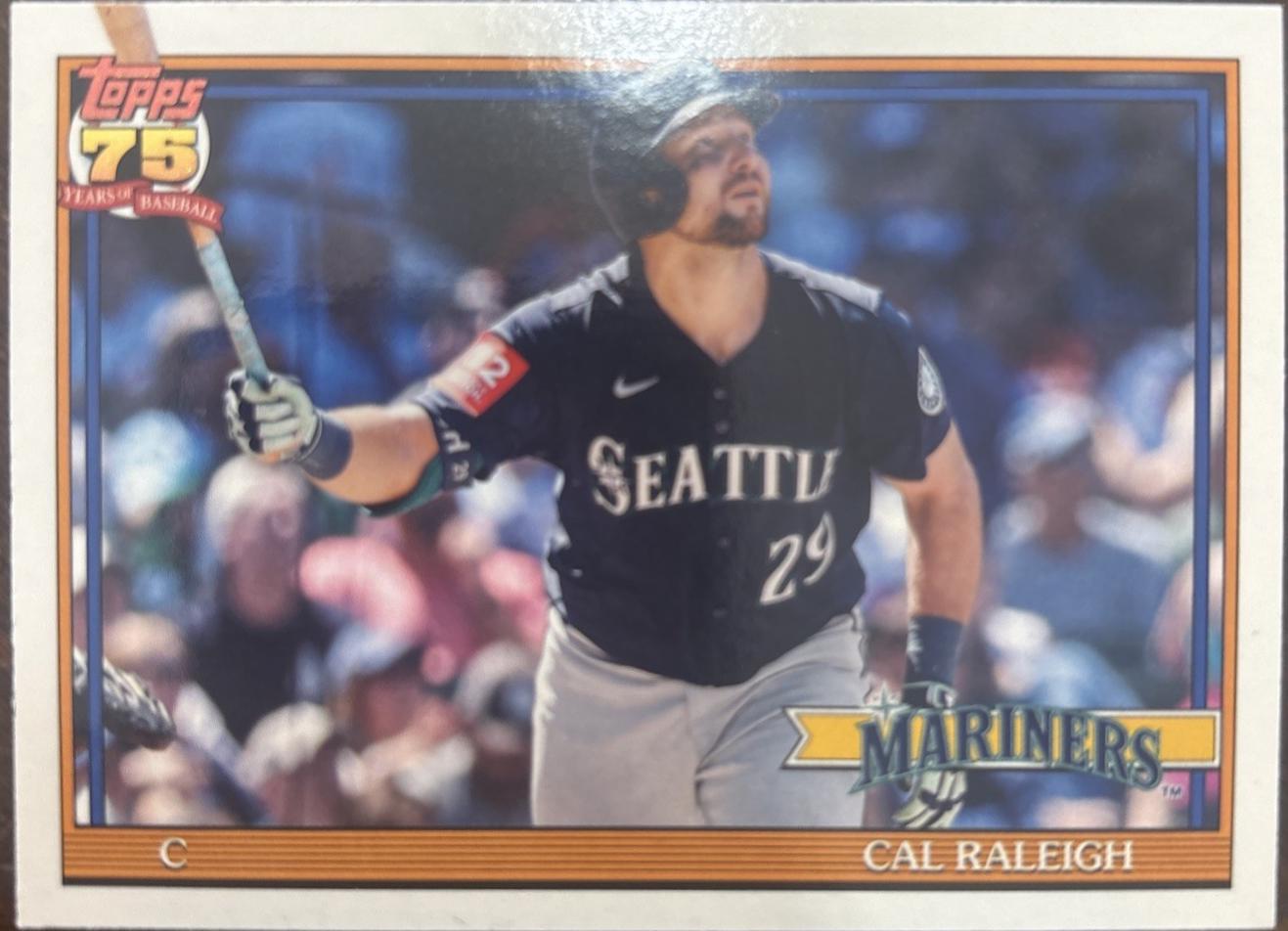 2026 Topps 1991 Cal Raleigh #T91-88 card