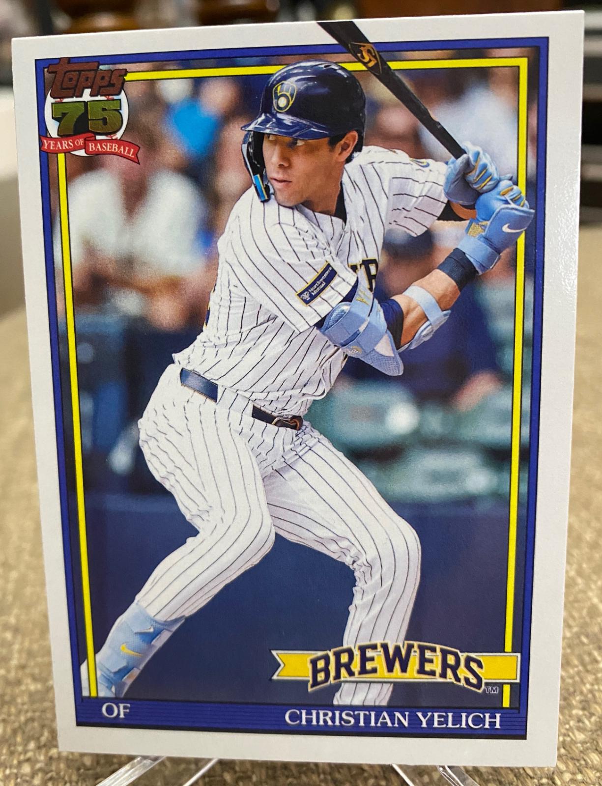 2026 Topps 1991 Christian Yelich #T91-83 card