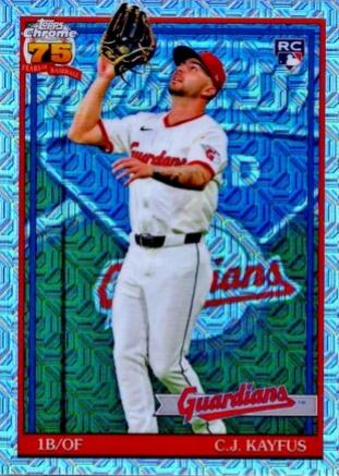 2026 Topps 1991 Chrome C.J. Kayfus #91C-36 card