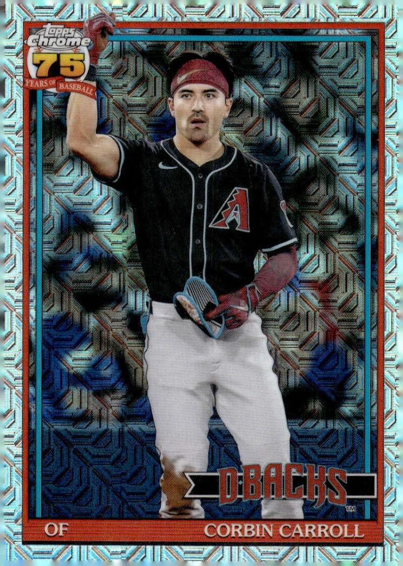 2026 Topps 1991 Chrome Corbin Carroll #91C-3 card