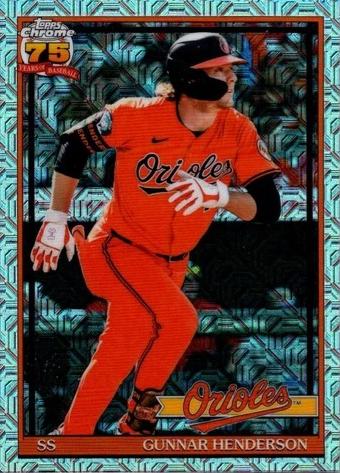 2026 Topps 1991 Chrome Gunnar Henderson #91C-16 card