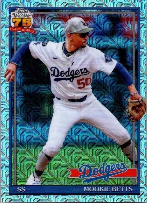 2026 Topps 1991 Chrome Mookie Betts #91C-95 card