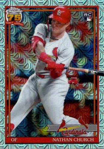 2026 Topps 1991 Chrome Nathan Church #91C-45 card