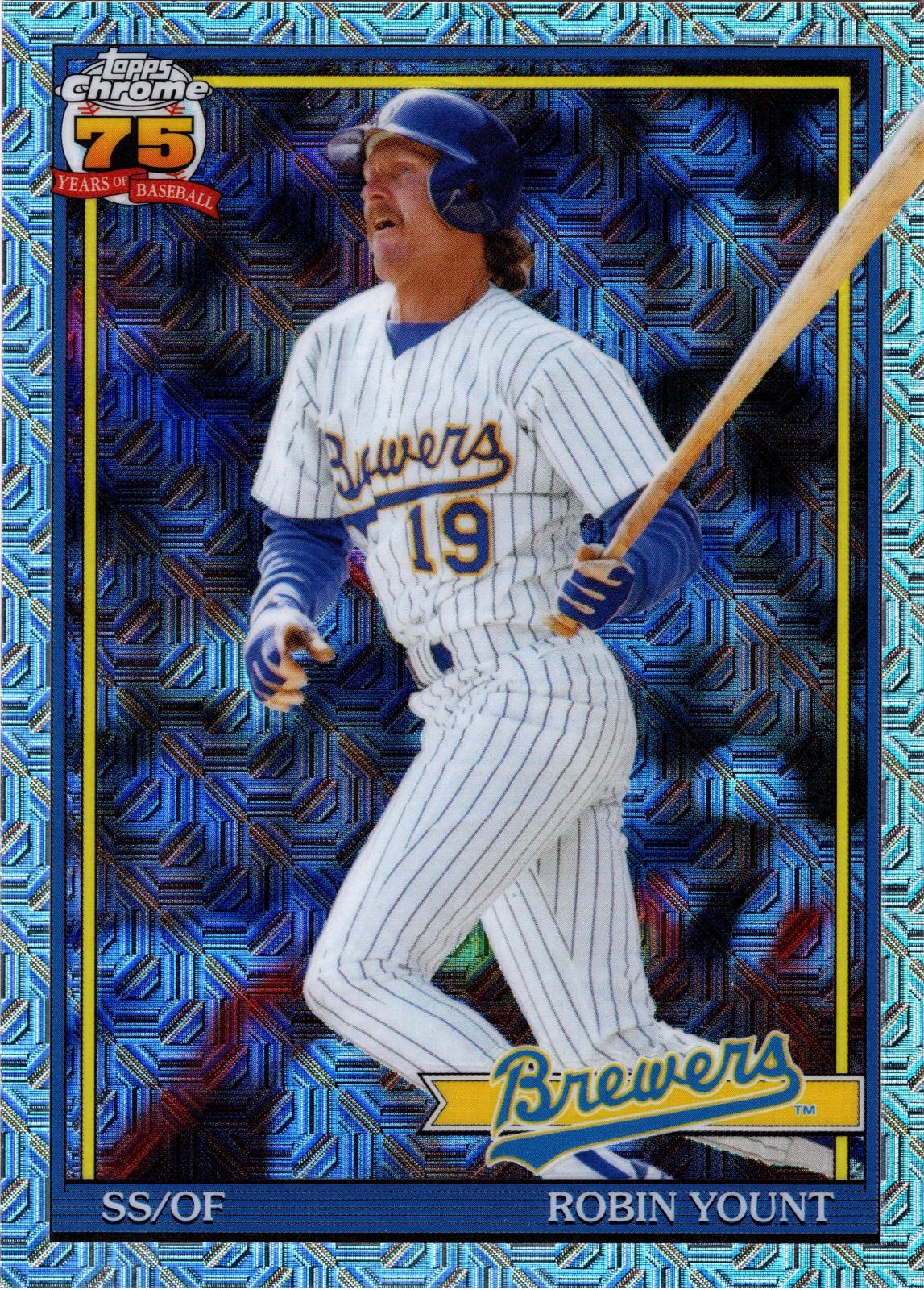 2026 Topps 1991 Chrome Robin Yount #91C-68 card
