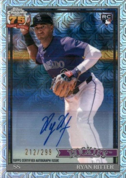 2026 Topps 1991 Chrome Ryan Ritter [Autograph] #91C-86 card