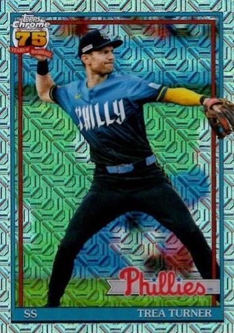 2026 Topps 1991 Chrome Trea Turner #91C-33 card