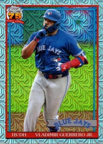 2026 Topps 1991 Chrome Vladimir Guerrero Jr. #91C-72 card