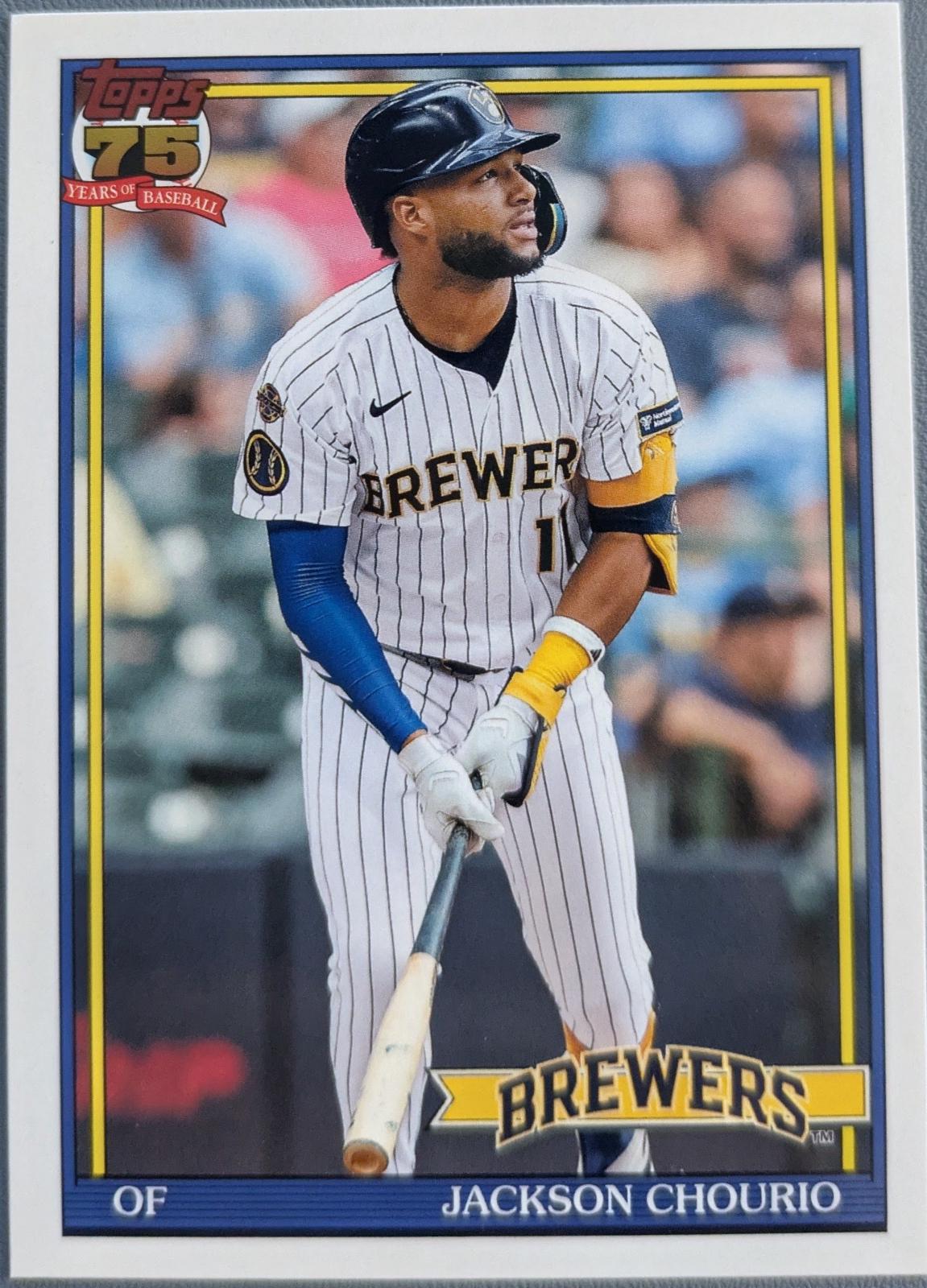 2026 Topps 1991 Jackson Chourio #T91-18 card