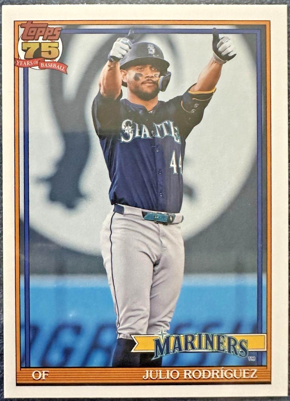 2026 Topps 1991 Julio Rodriguez #T91-39 card