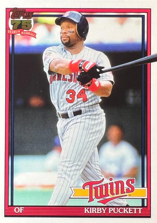 2026 Topps 1991 Kirby Puckett #T91-94 card