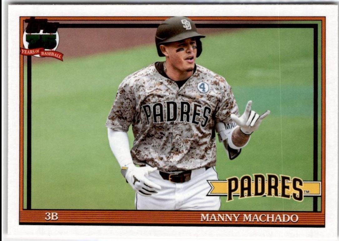 2026 Topps 1991 Manny Machado #T91-23 card