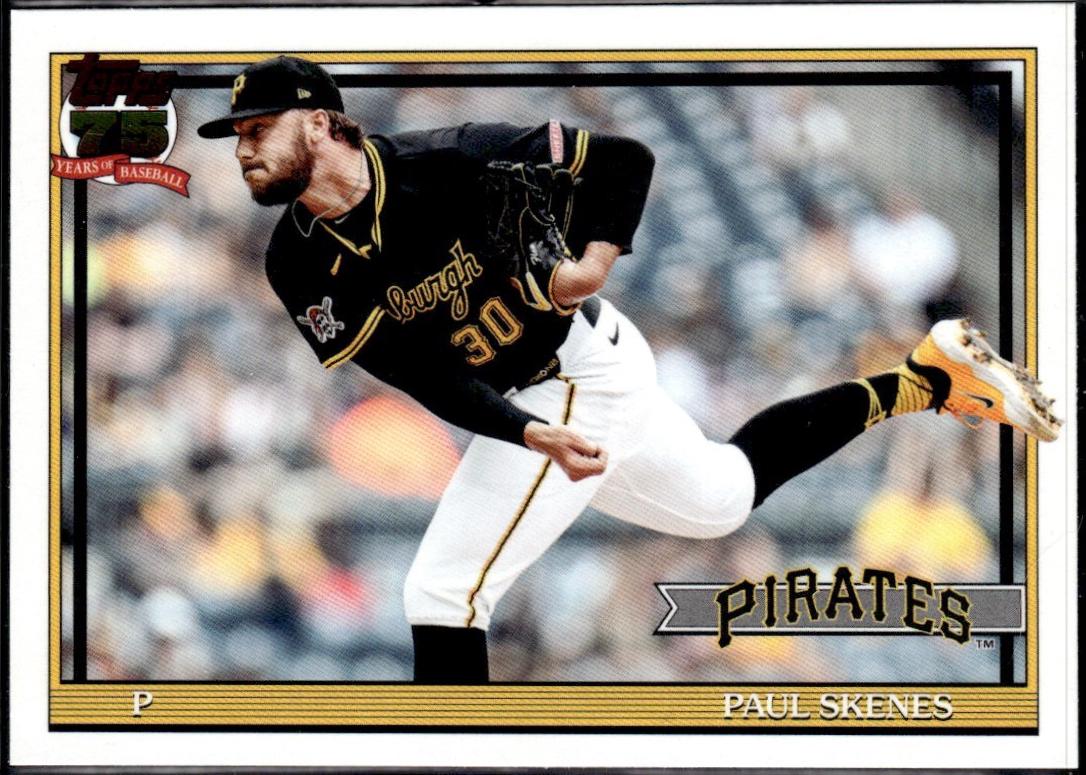 2026 Topps 1991 Paul Skenes #T91-50 card
