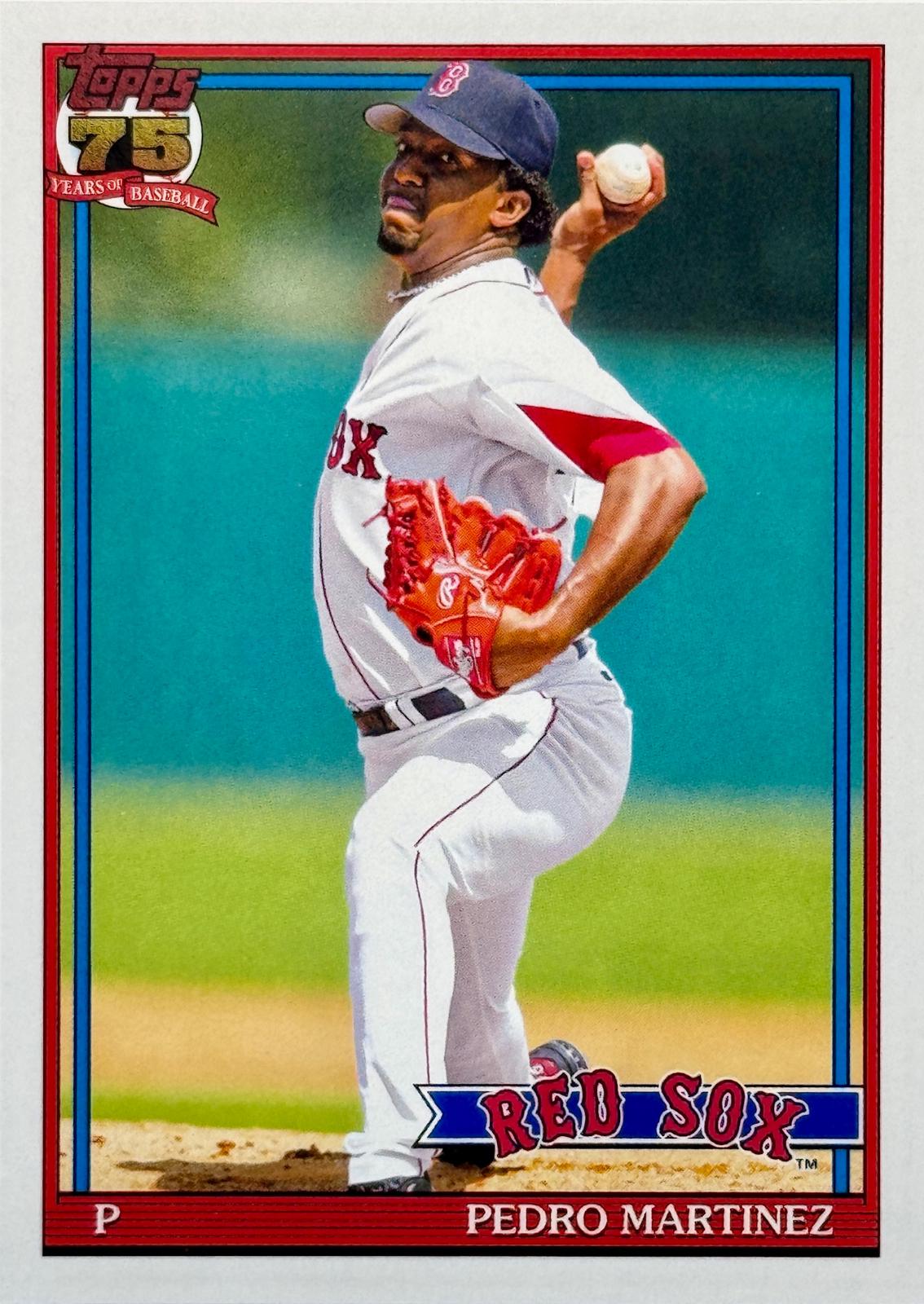 2026 Topps 1991 Pedro Martinez #T91-75 card