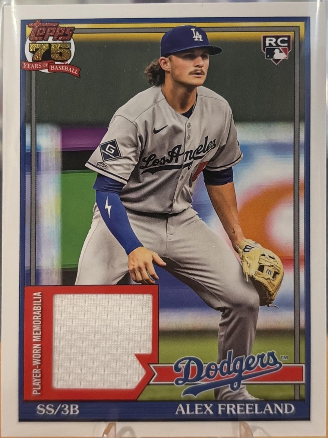 2026 Topps 1991 Relic Alex Freeland #91R-AF card