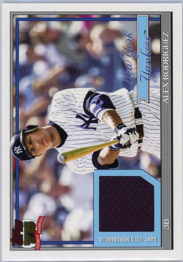 2026 Topps 1991 Relic Alex Rodriguez #91R-AR card