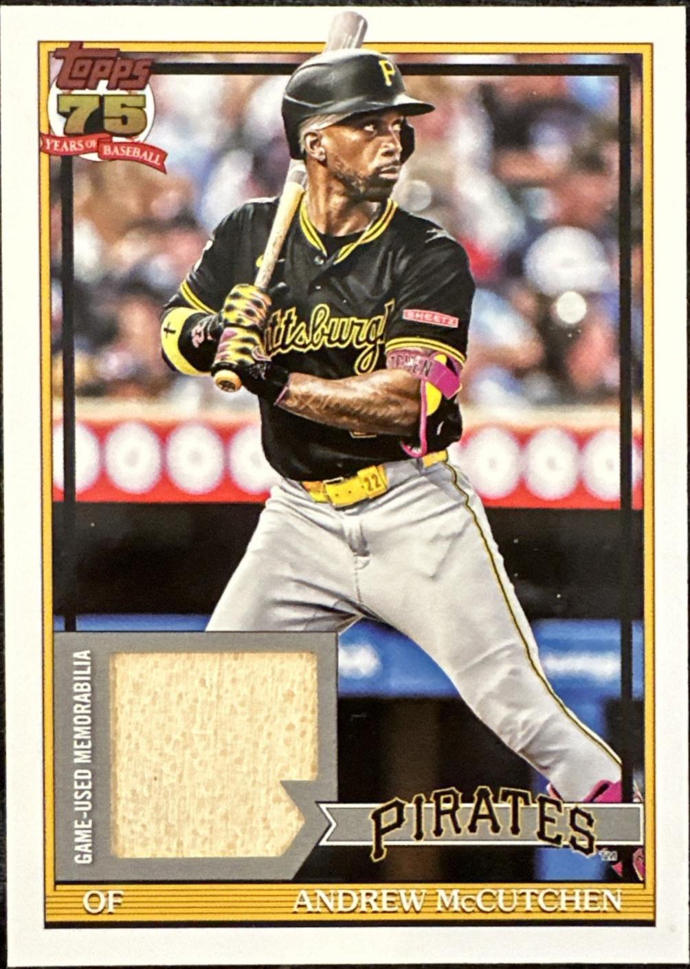 2026 Topps 1991 Relic Andrew McCutchen #91R-AM card