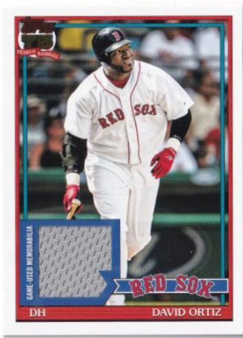 2026 Topps 1991 Relic David Ortiz #91R-DO card