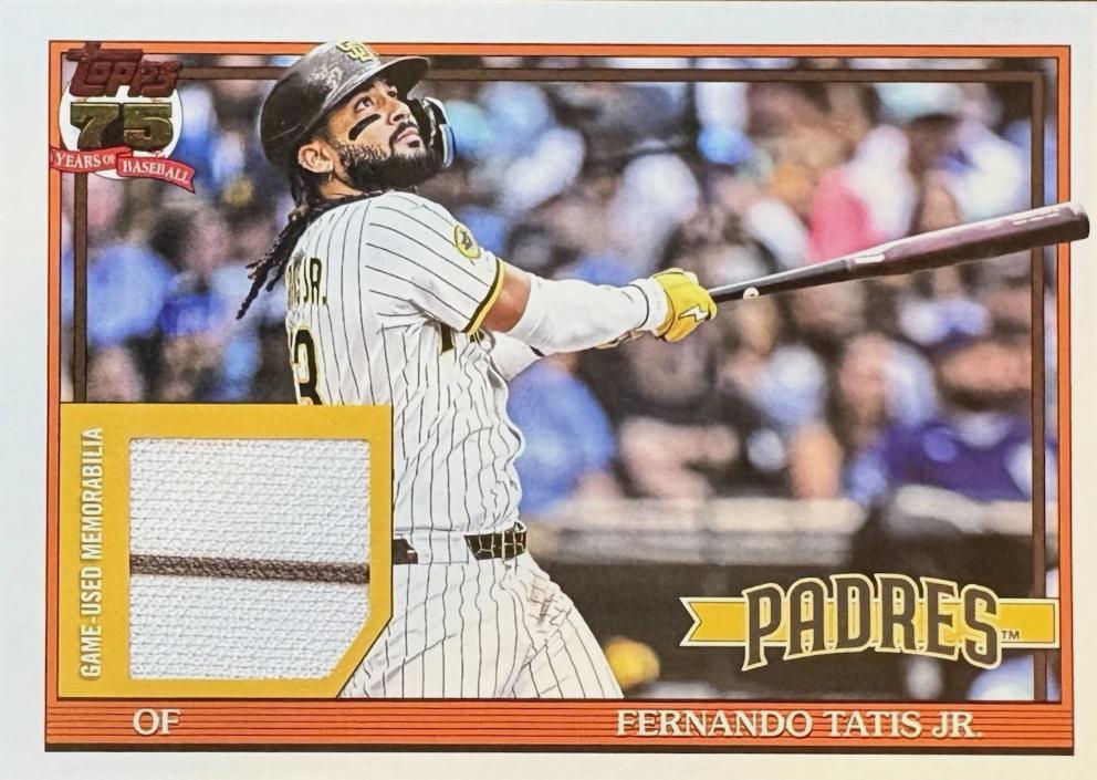 2026 Topps 1991 Relic Fernando Tatis Jr. #91R-FTJ card
