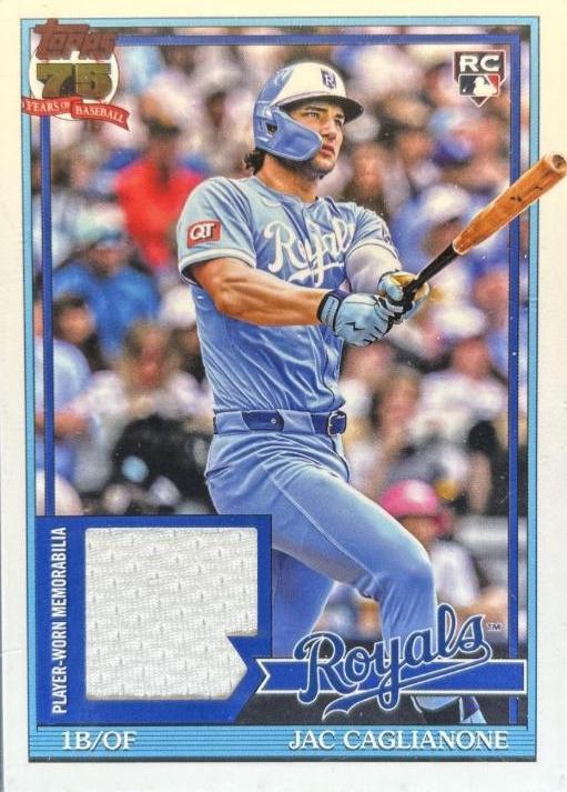 2026 Topps 1991 Relic Jac Caglianone #91R-JCA card