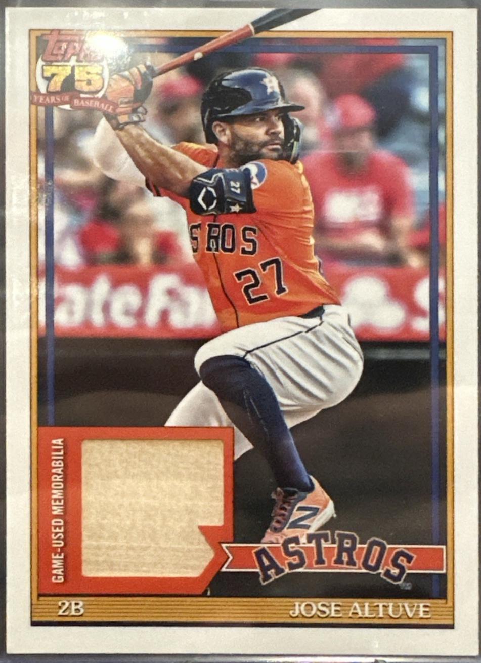 2026 Topps 1991 Relic Jose Altuve #91R-JA card