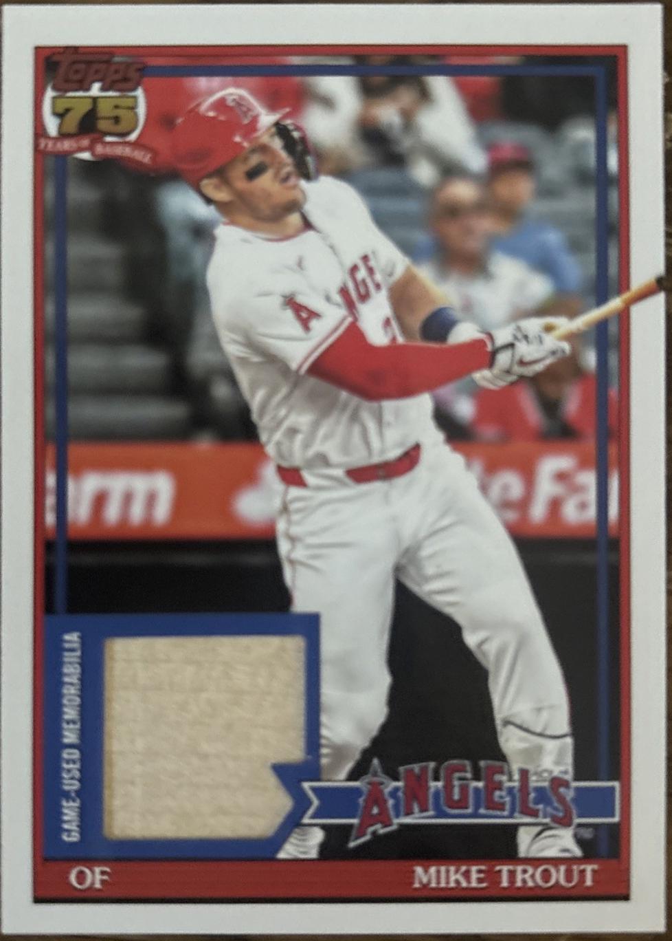 2026 Topps 1991 Relic Mike Trout #91R-MT card