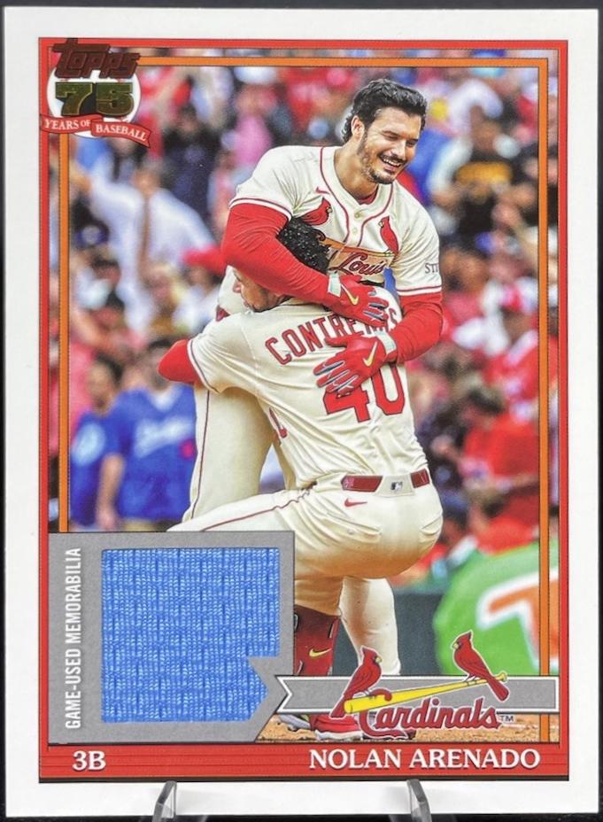 2026 Topps 1991 Relic Nolan Arenado #91R-NA card