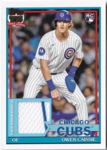 2026 Topps 1991 Relic Owen Caissie #91R-CAI card