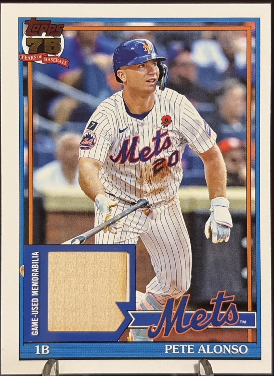 2026 Topps 1991 Relic Pete Alonso #91R-PA card