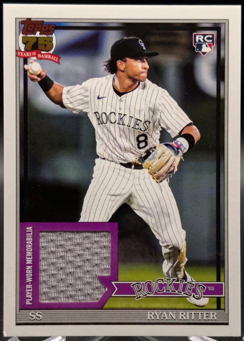 2026 Topps 1991 Relic Ryan Ritter #91R-RR card