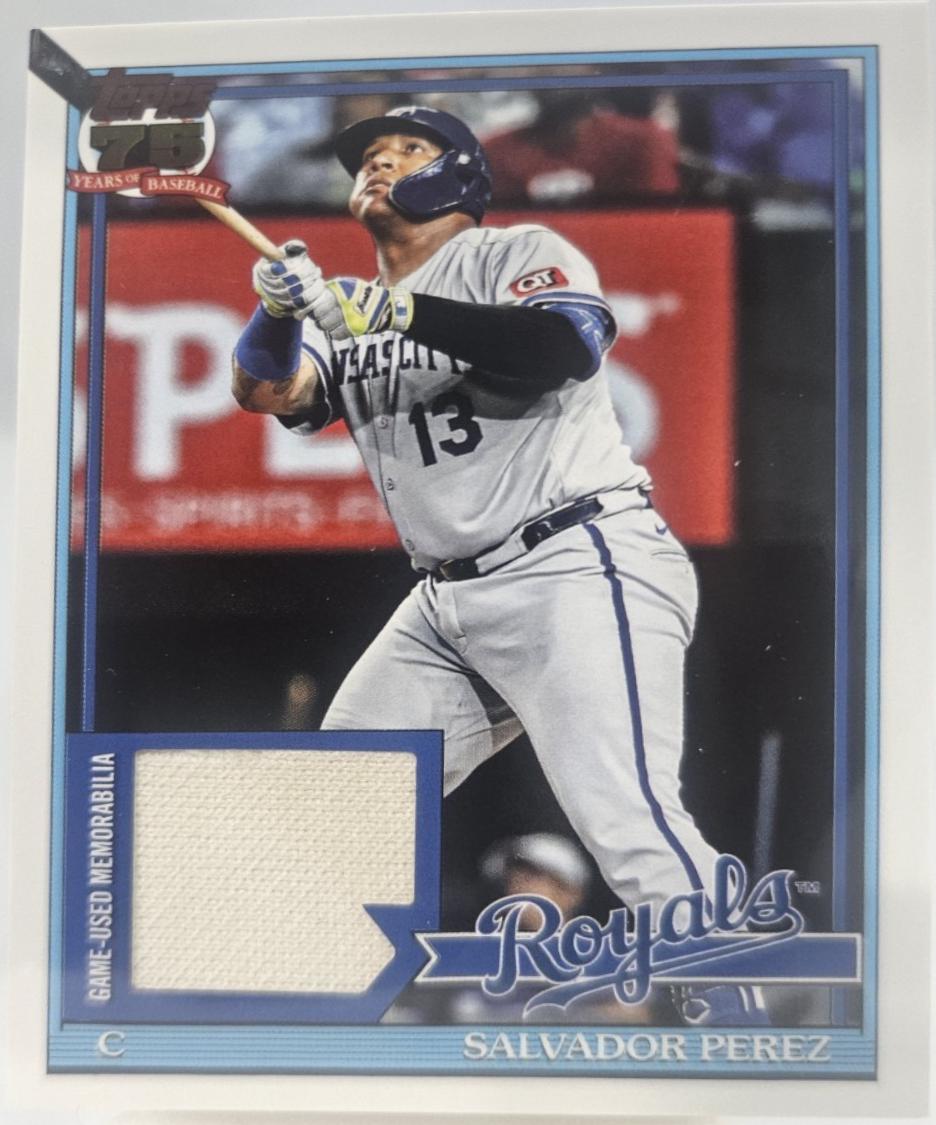 2026 Topps 1991 Relic Salvador Perez #91R-SP card