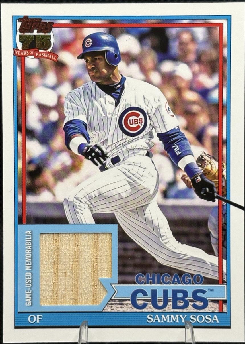 2026 Topps 1991 Relic Sammy Sosa #91R-SS card