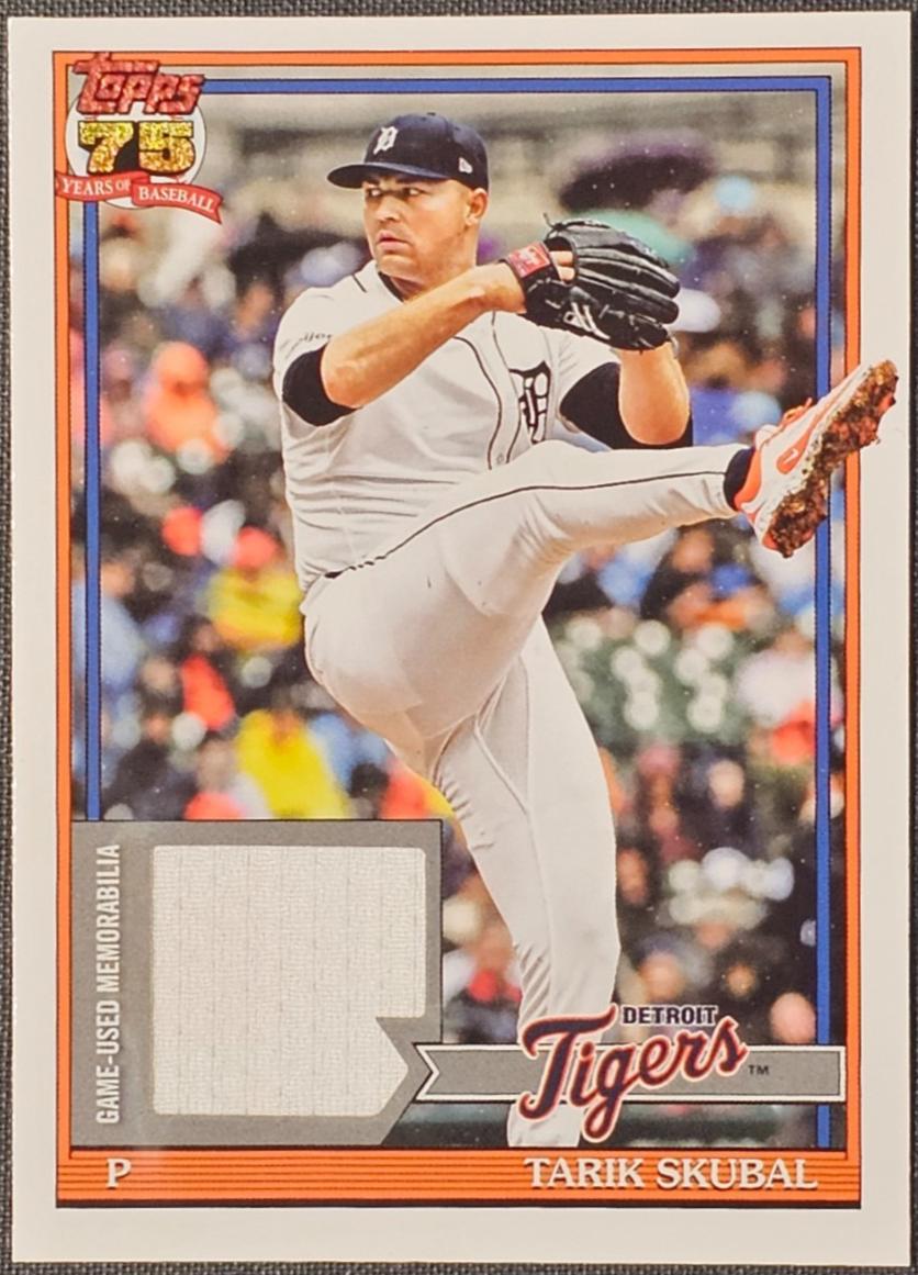 2026 Topps 1991 Relic Tarik Skubal #91R-TS card