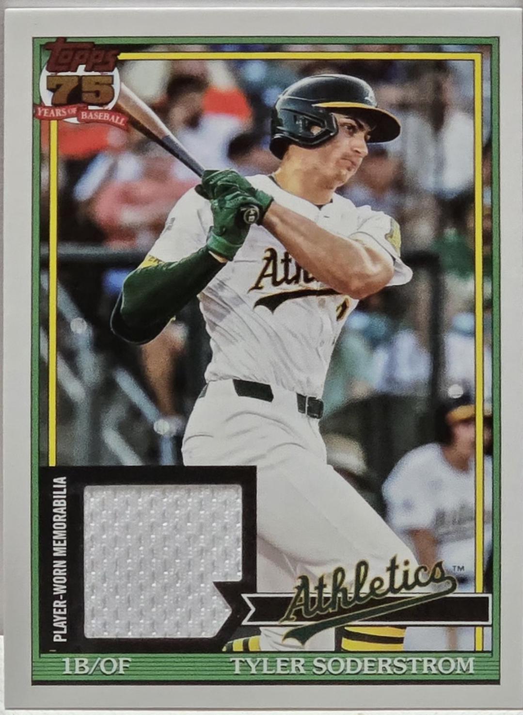 2026 Topps 1991 Relic Tyler Soderstrom #91R-TSO card