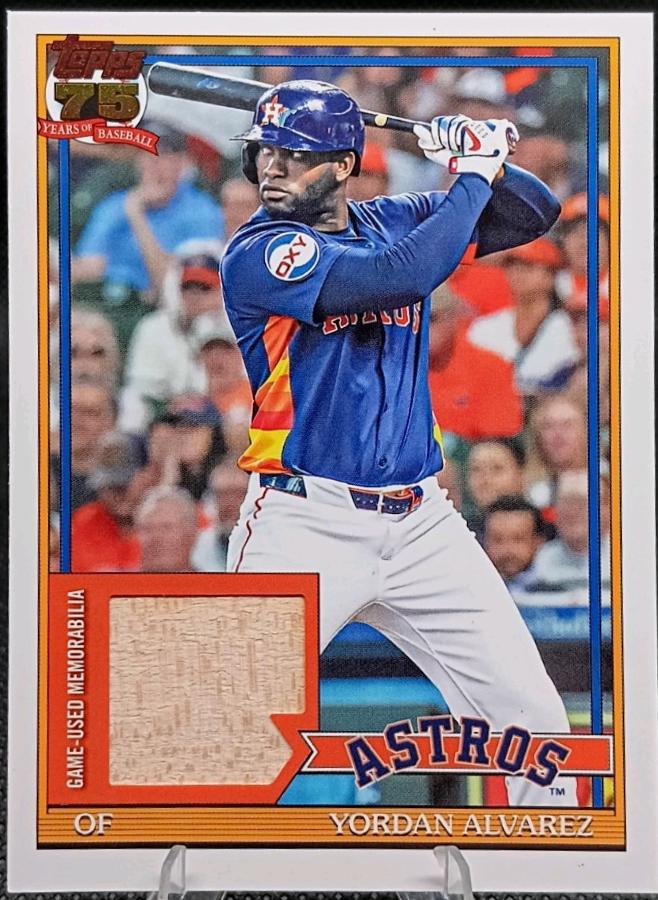 2026 Topps 1991 Relic Yordan Alvarez #91R-YA card