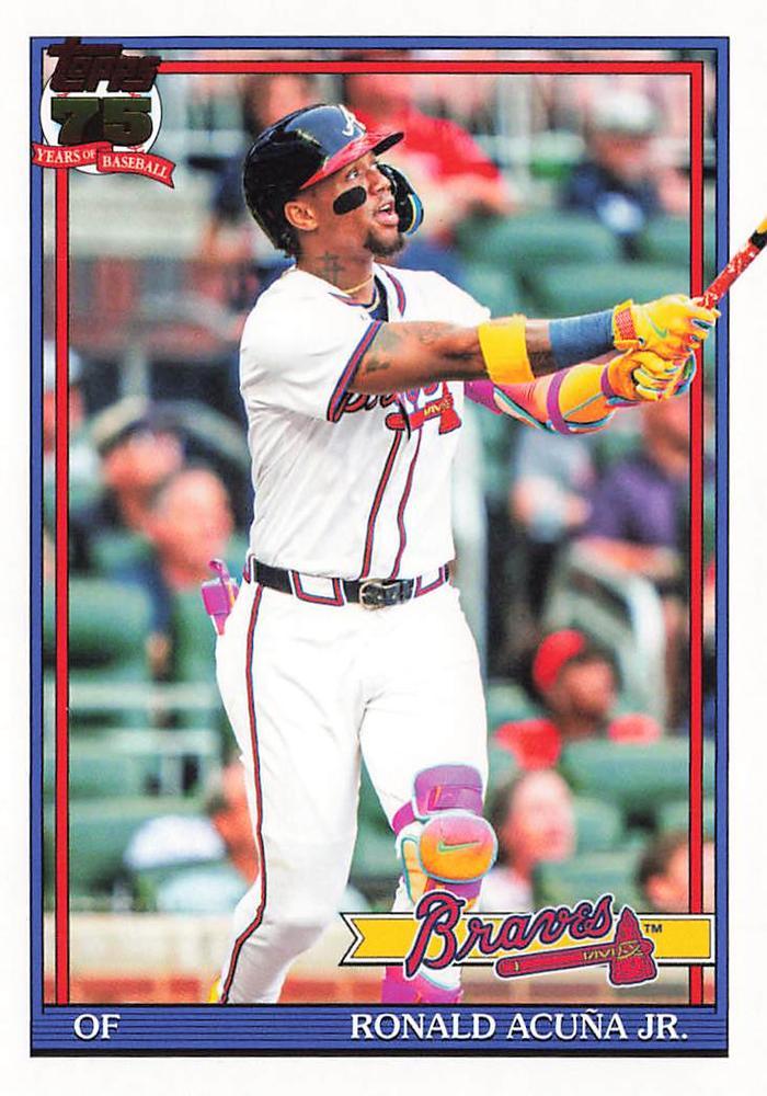 2026 Topps 1991 Ronald Acuna Jr. #T91-84 card