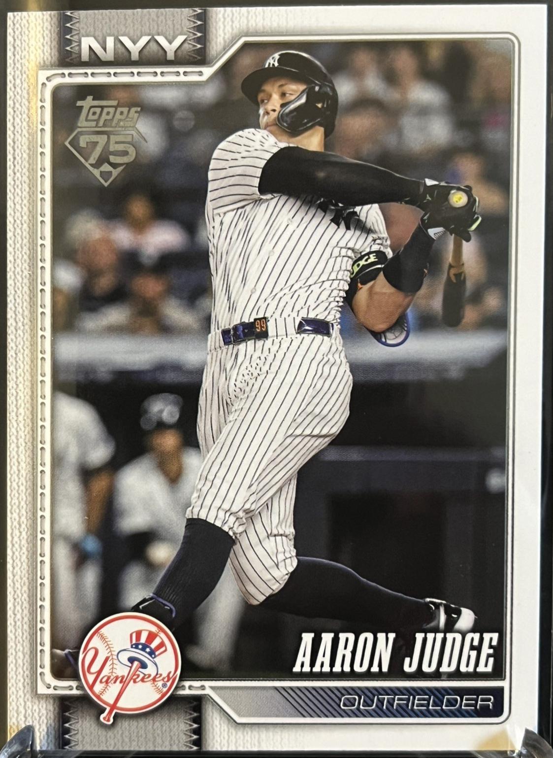 2026 Topps Aaron Judge [Companion] #1 card