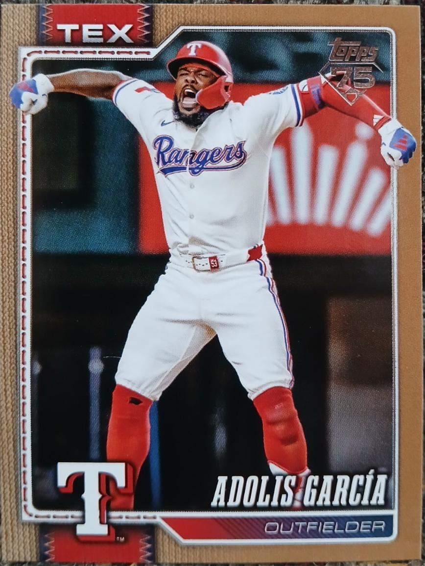 2026 Topps Adolis Garcia [Gold] #318 card